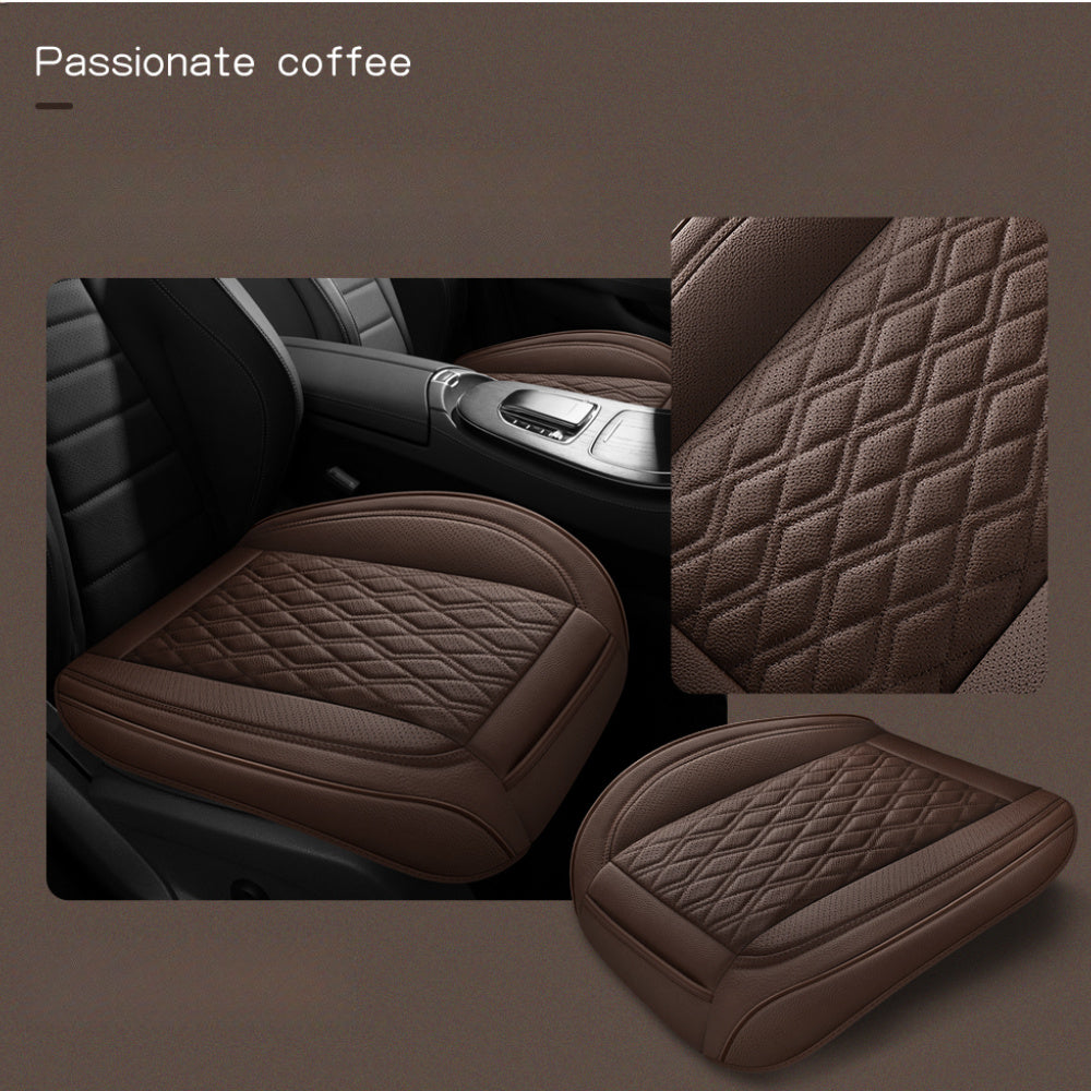 Yellow Car Seat Cushion Front Single Seat Breathable Non-Slip All-Season