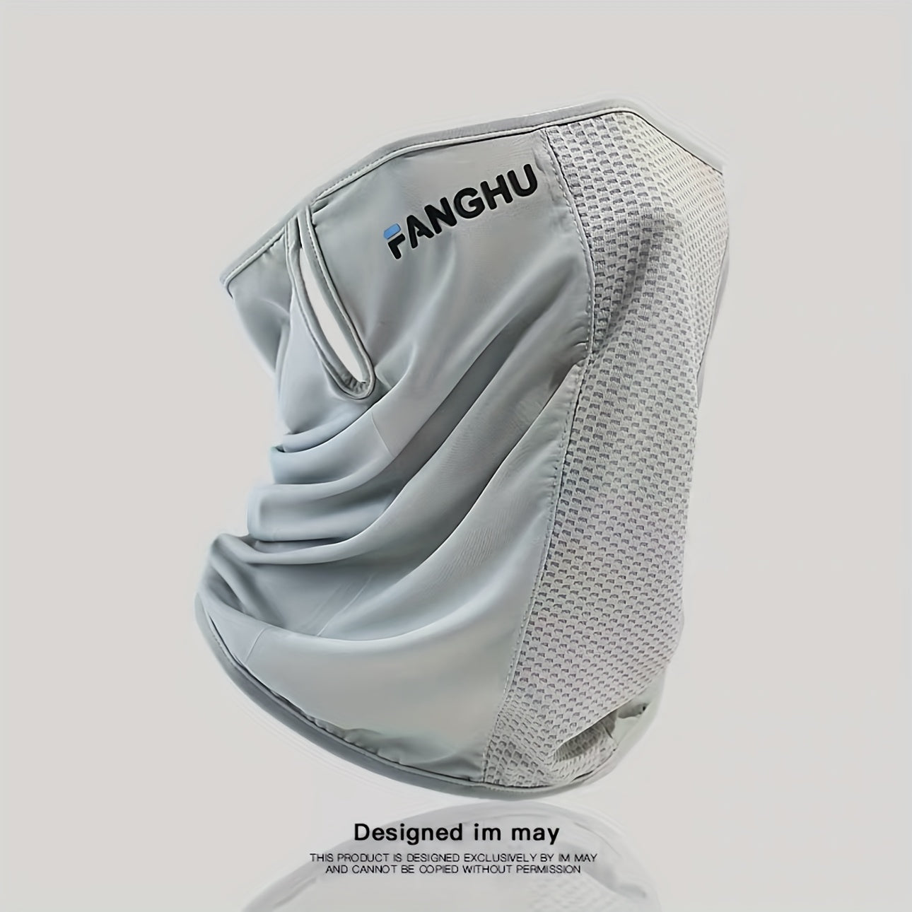 Unisex Breathable Mesh Face Mask with Sunscreen and Anti-UV Lightweight Sports Neck Gaiter