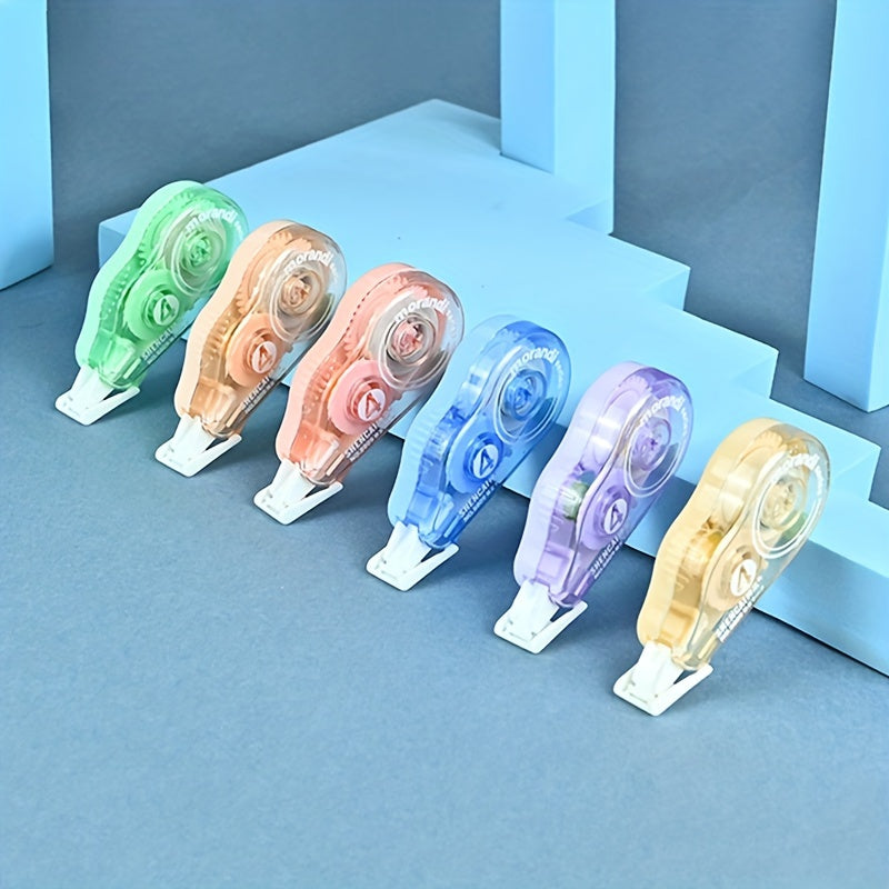 6 Pieces Correction Tape Set Large Capacity for School Use