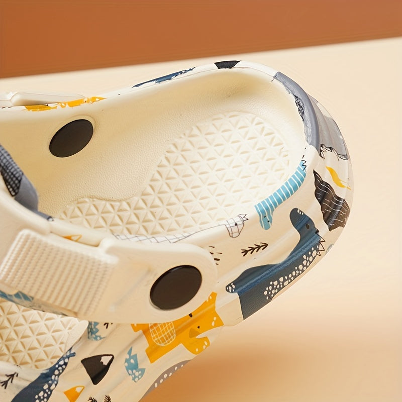 Мужские универсальные сабо из EVA с противоскользящей подошвой и круглым носком