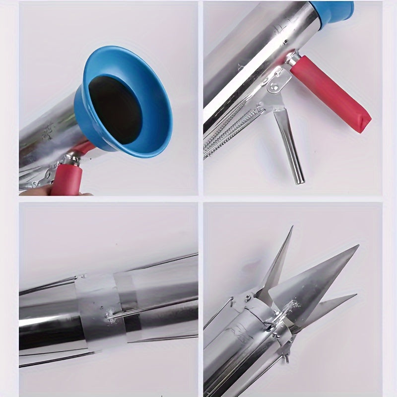 Transplantador manual de verduras para plántulas, herramienta de jardín