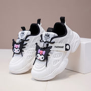Kids' Cartoon Closure Sneakers with Breathable Mesh and Soft Sole for Boys and Girls