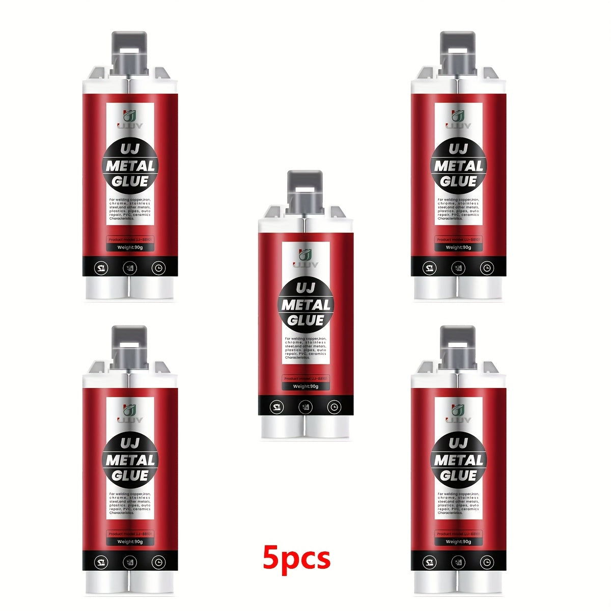 Red Metal Adhesive Gel Waterproof for Automotive Repairs Welding and Bonding