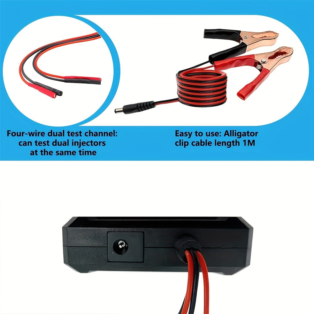 Upgraded Injector Tester for Simultaneous Testing with 8 Pulse Power Drive Mode