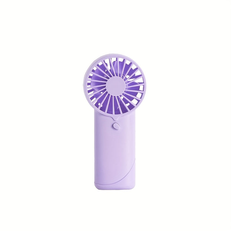 Mini Portable Handheld Electric Fan Battery-Free Lightweight for Outdoor Travel