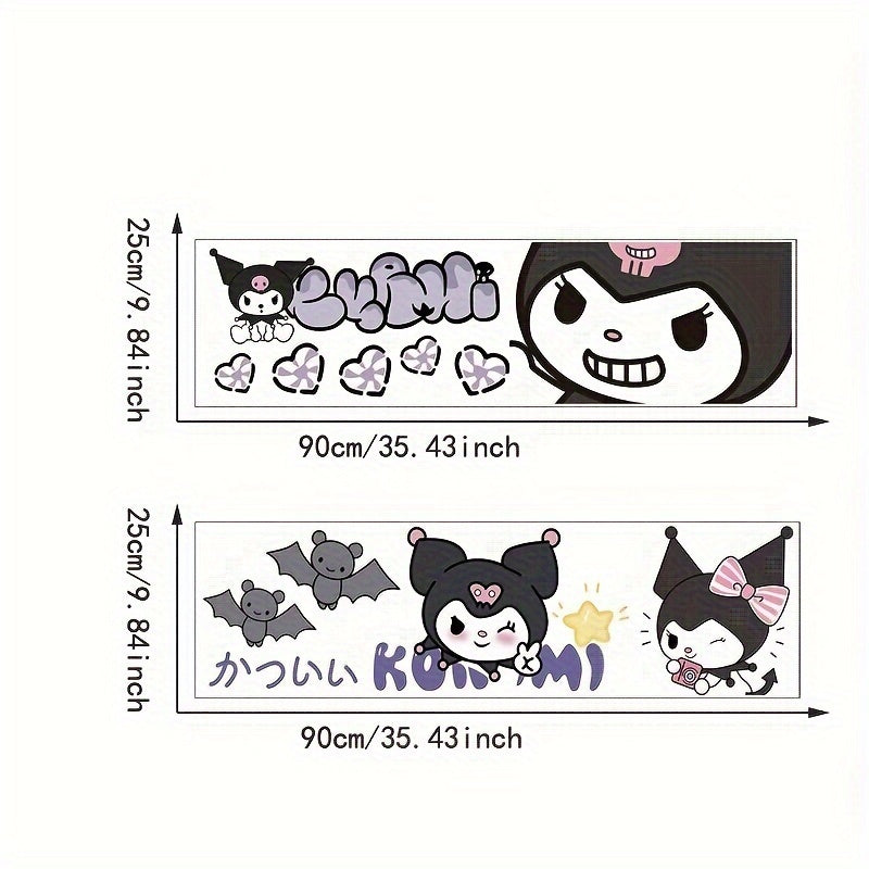 Cartoon PVC Air Conditioner Decal Sticker Decorative Adhesive Accessory