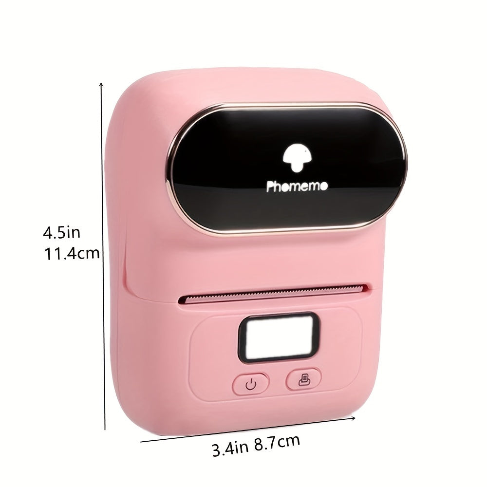Thermal Label Printer Portable Wireless for Product Address Small Business DIY