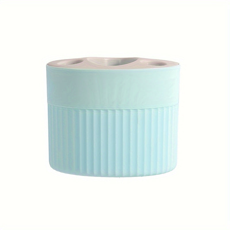 Держатель для зубных щеток для хранения на столешнице ванной.