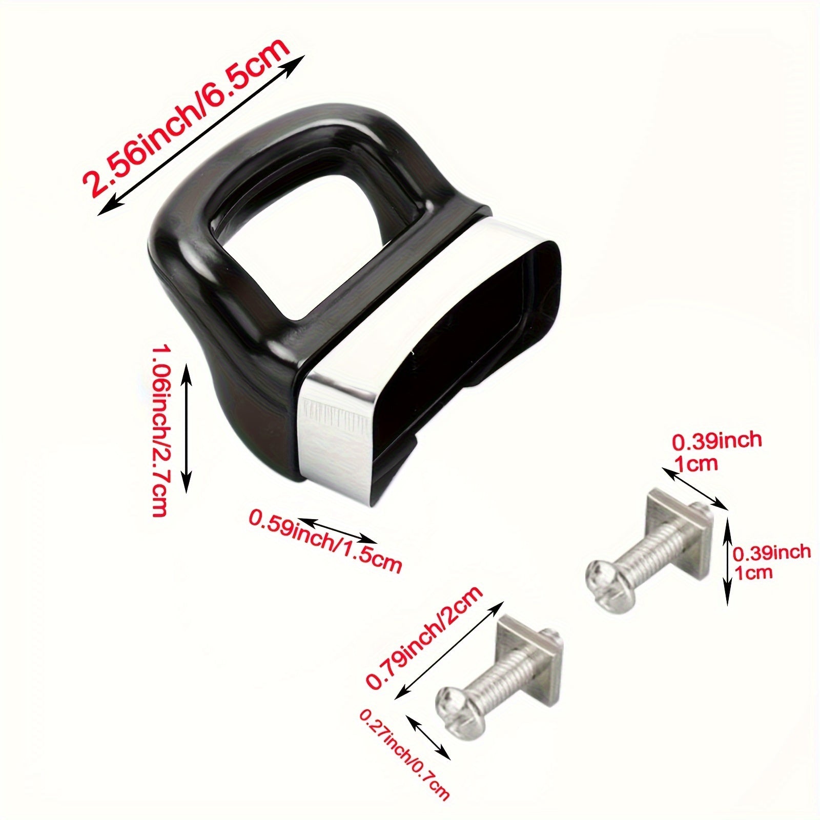 Ручка для кухонной кастрюли с регулируемым дизайном - совместима с кастрюлями и сковородами с одним или двумя отверстиями