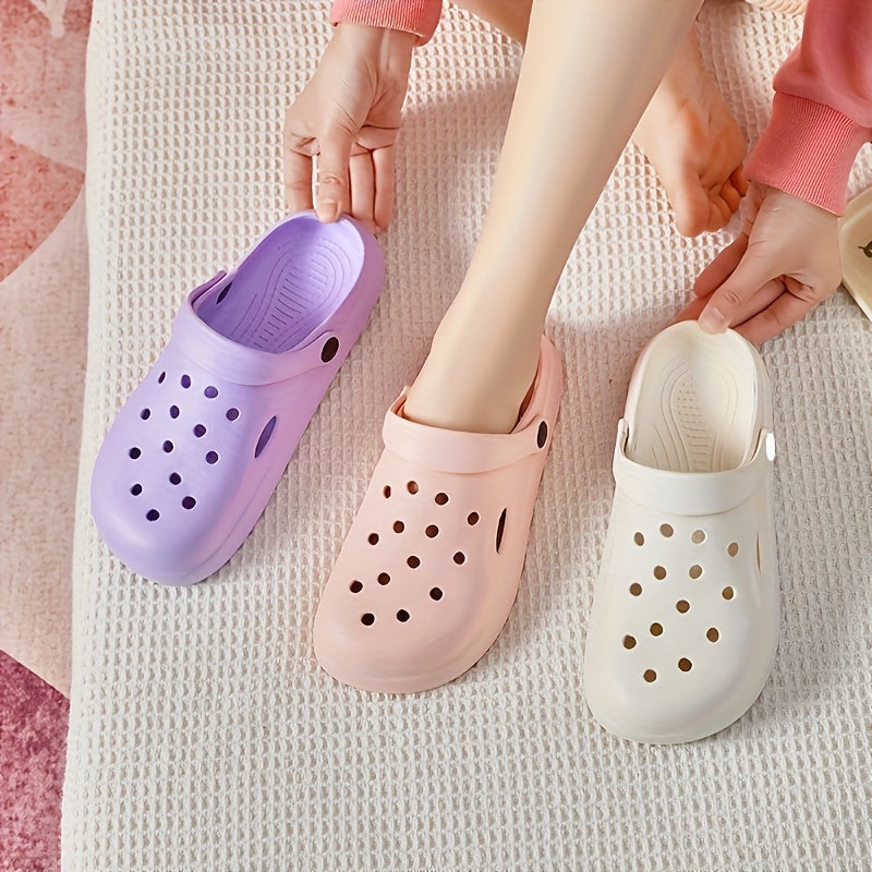 Women's and Men's EVA Clogs Lightweight Breathable Non-Slip Beach Shoes