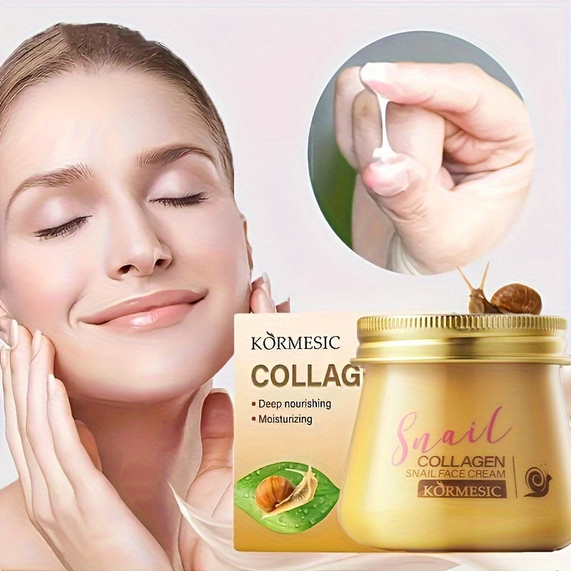 Snail Mucin Face Cream Hydrating Firming Elasticity Boosting 80g