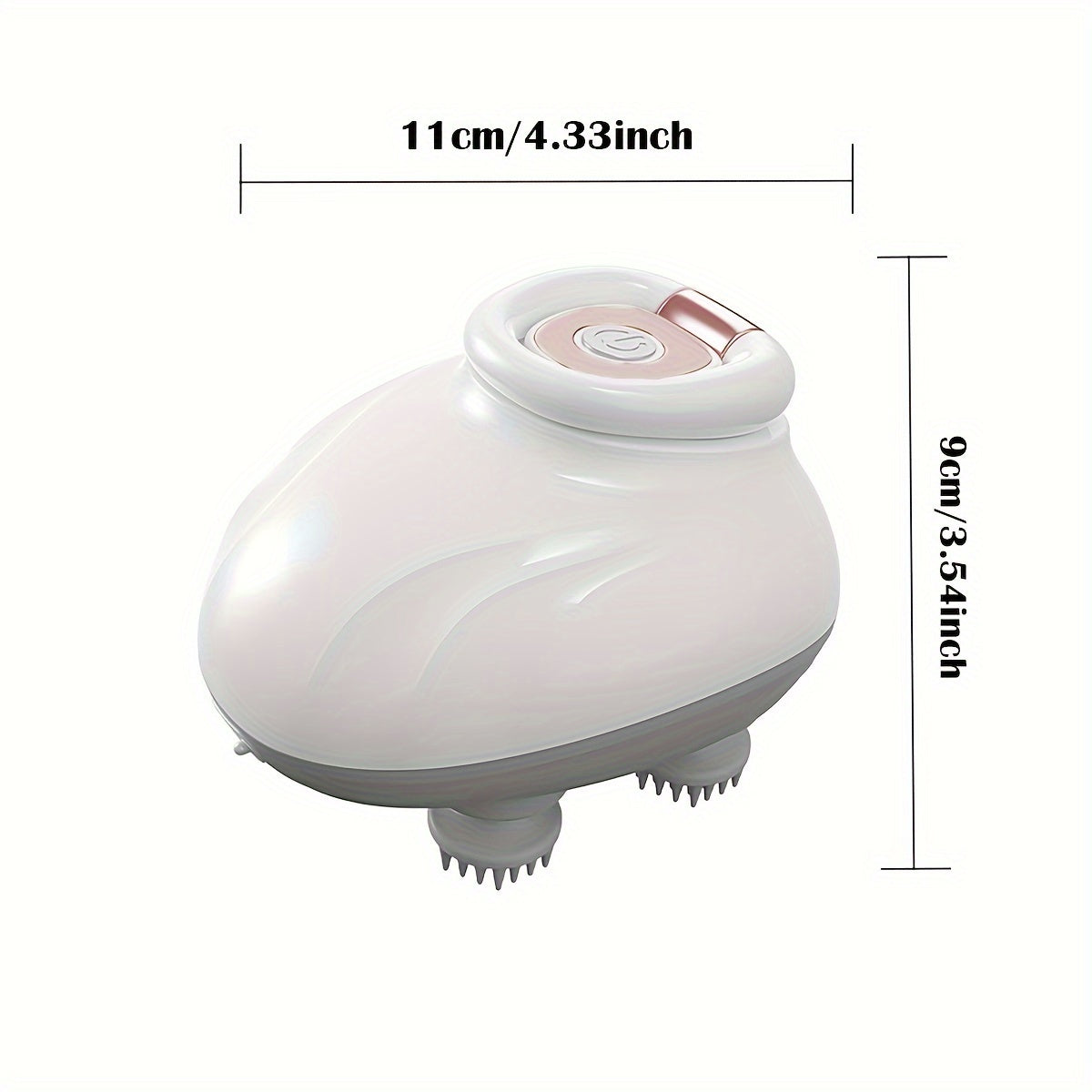 Portable Electric Scalp Massager with Moveable Claws Rechargeable Body Pressure Relief