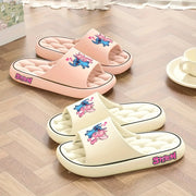 Women's Breathable EVA Slippers with Hollow Sole for Bathroom and Home