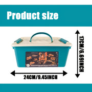 Magnetic Engineering Cars Building Blocks Set for Kids 3-8 Yellow Durable Plastic