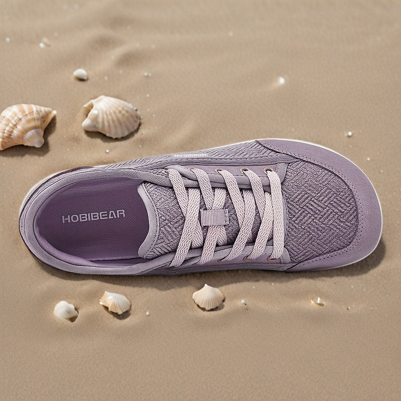 Unisex Vintage Embroidered Mary-Jane Sneakers Lightweight Fabric Shoes