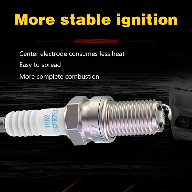 Golden Iridium Spark Plugs for Various Car Models, High Performance, Durable