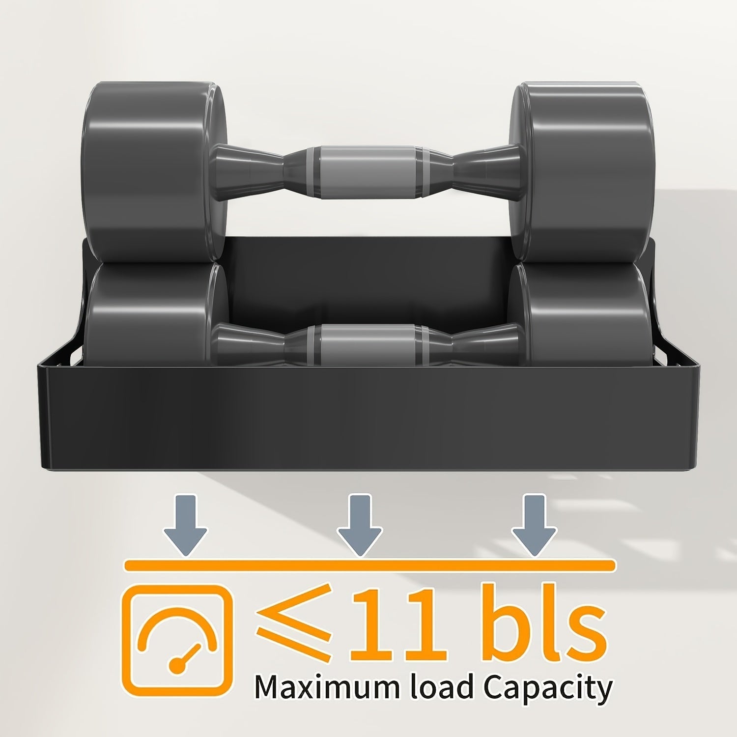Magnetic Refrigerator Shelf Set of 1 2 or 4 Non-Perforated Metal Wall Mount Storage