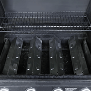 Universal Fit Ceramic Steel Grill Heat Shields for Outdoor BBQ and Griddle Cooking