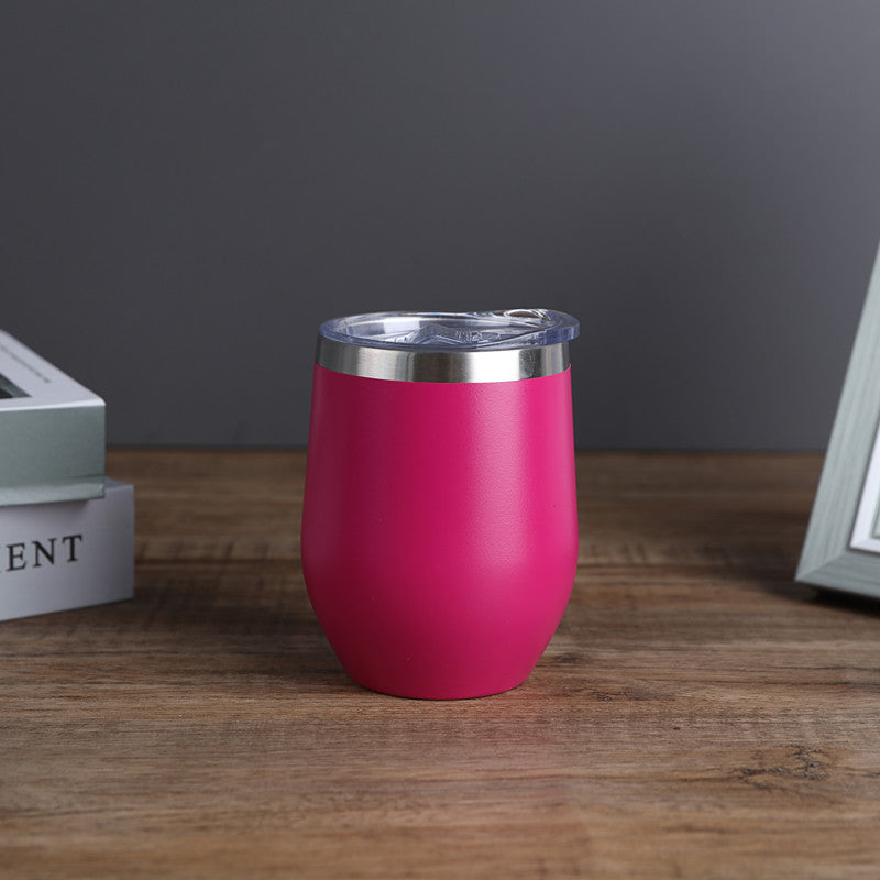 Double Wall Vacuum Travel Mug 6oz 12oz Coffee Tumbler with Lid for Hot Cold Drinks