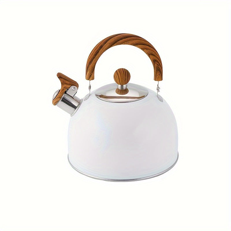 Stainless Steel Whistling Kettle 2.5L for Gas and Induction Stoves