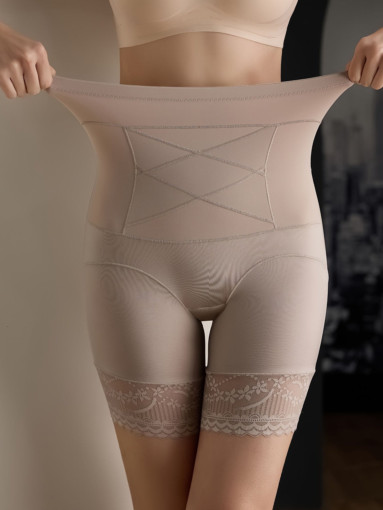 Women's High-Waisted Shaping Underwear for Fall and Winter Flatten Stomach Lift Buttocks Waist Shaper