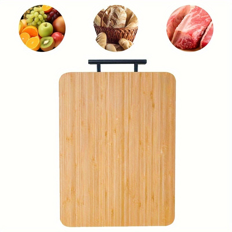 Bamboo Chopping Board for Kitchen, Charcuterie Cheese Platters, Fruit and Vegetable Cutting