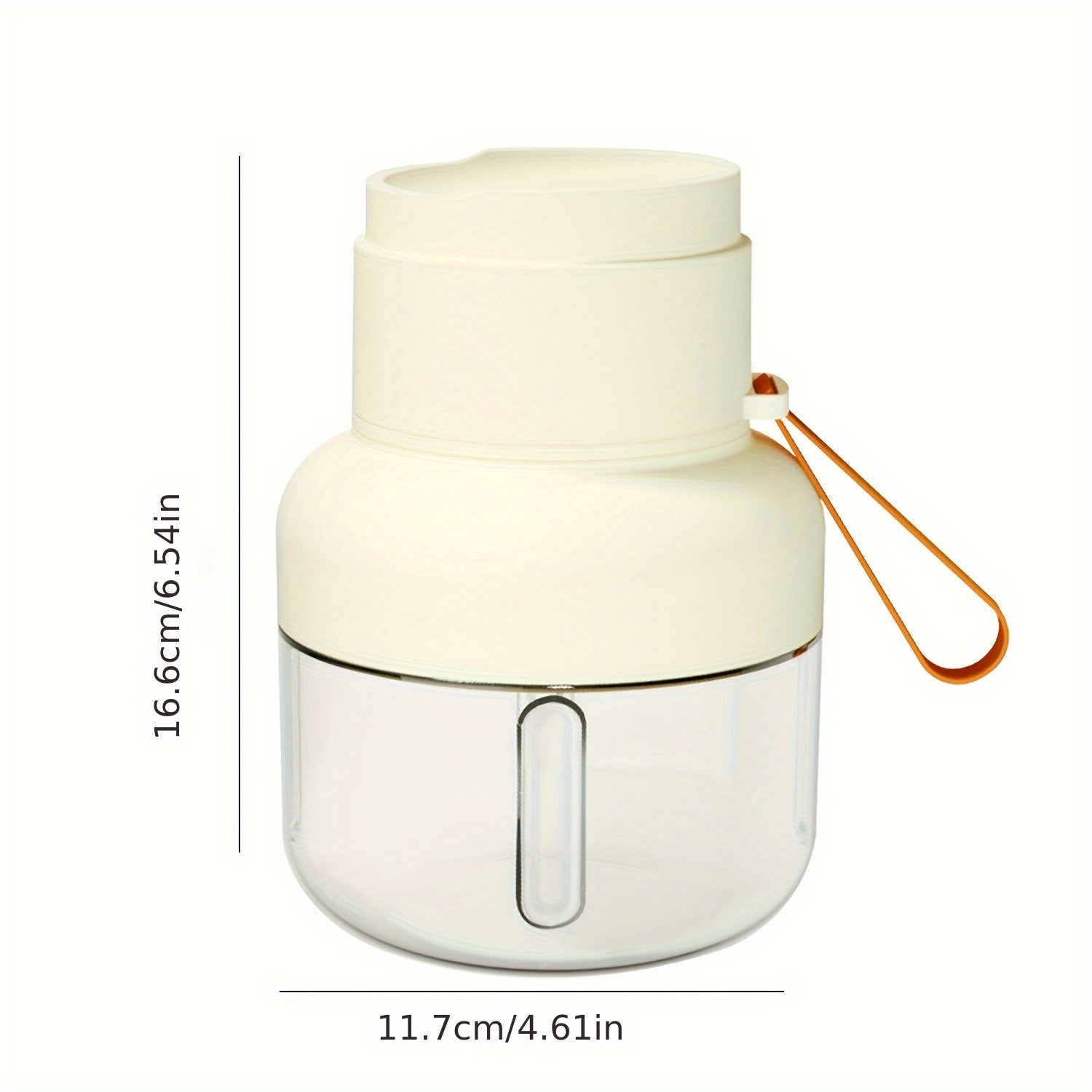 Portable Juicer Cup with 12-Blade System USB Rechargeable Compact and Versatile