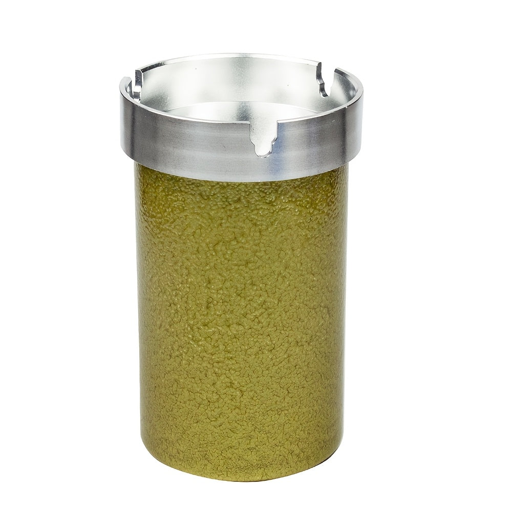 Unisex Aluminum Alloy Gold Ashtray Smoke Coupon Holder Durable