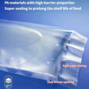 100pcs Vacuum Sealing Bags Set in 3 Sizes for Food Preservation