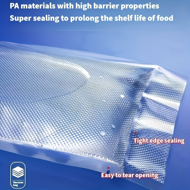 100pcs Vacuum Sealing Bags Set in 3 Sizes for Food Preservation