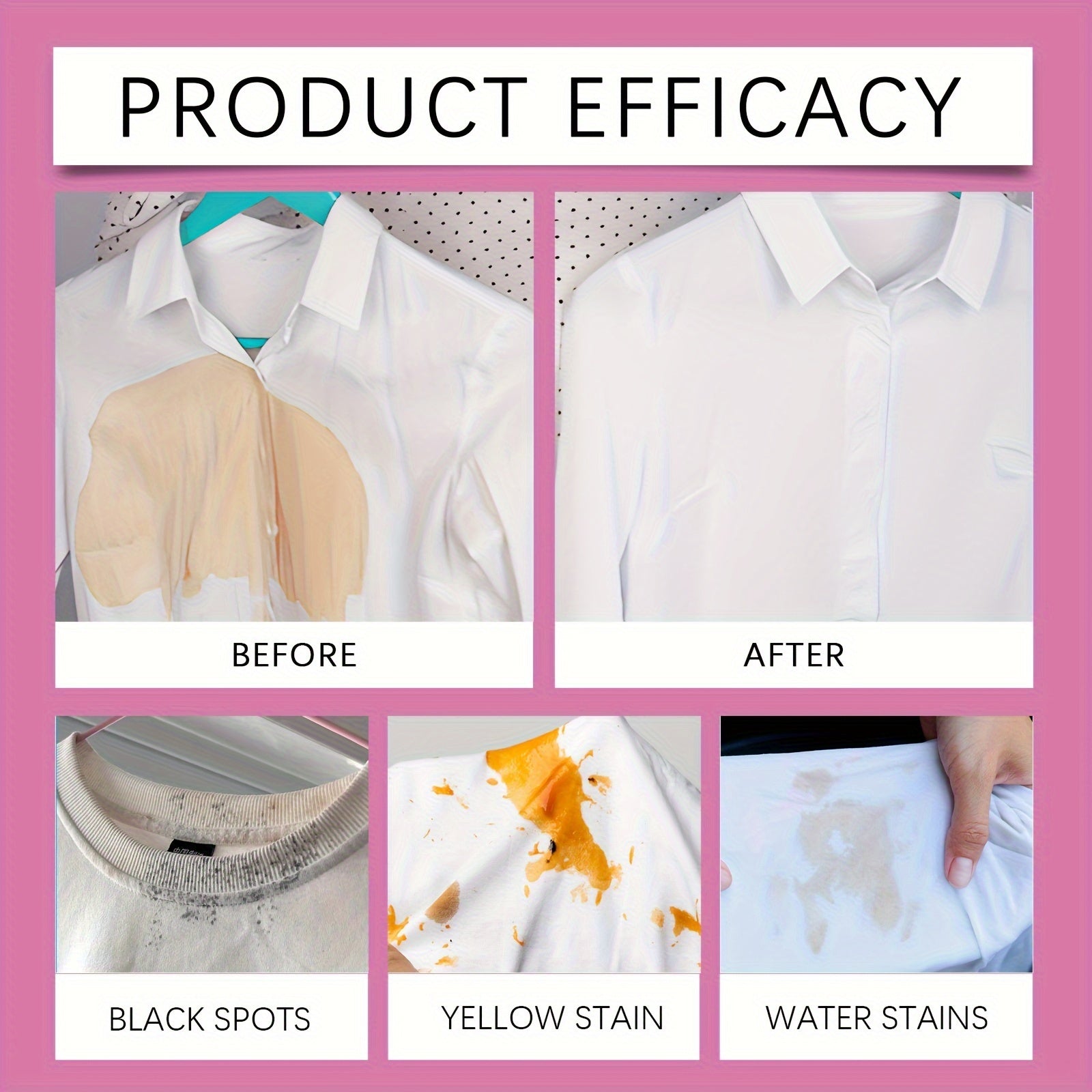 Effervescent Stain Remover Tablets for Clothes Cleaning and Stain Removal