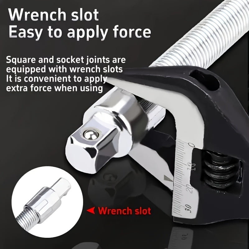 Multi-Function Electric Wrench Soft Joint Extended Rod Universal Connectors