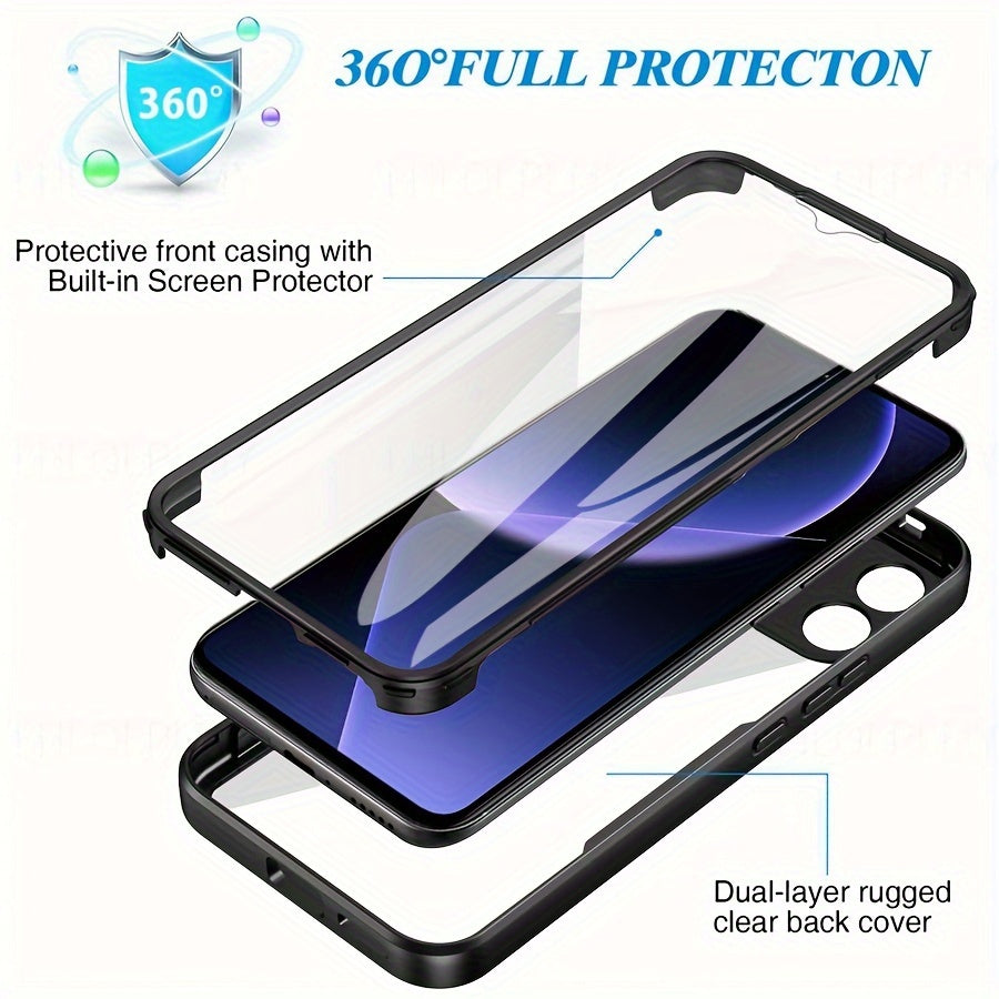Shockproof Clear Phone Case for Xiaomi Redmi Note 13 Pro Plus Poco X6 5G