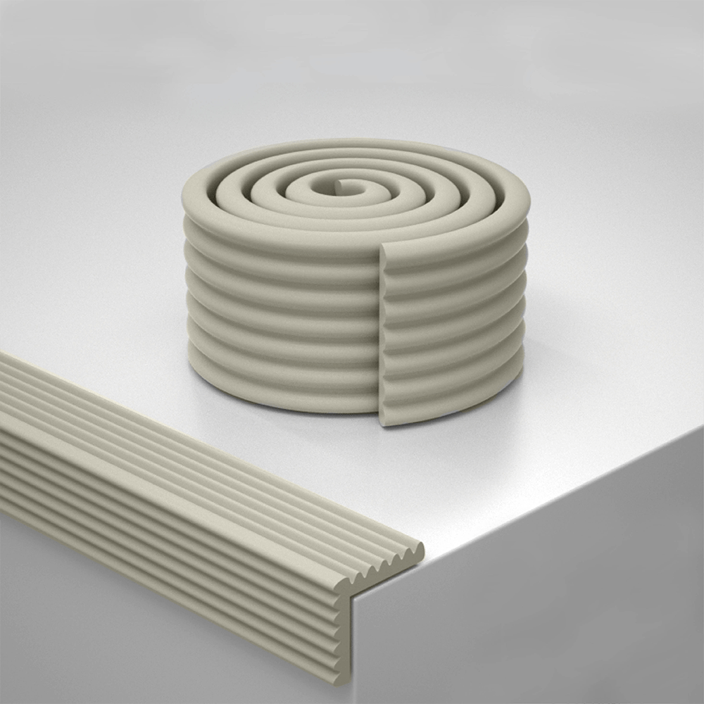 Child Safety Corner Bumpers Edge Protectors Nitrile Foam Gray Pink Ivory White