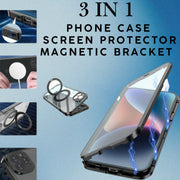 3-Piece iPhone 16-12 Pro Max Plus Accessories Set Phone Case Screen Protector Camera Protector Magnetic Wireless Charging