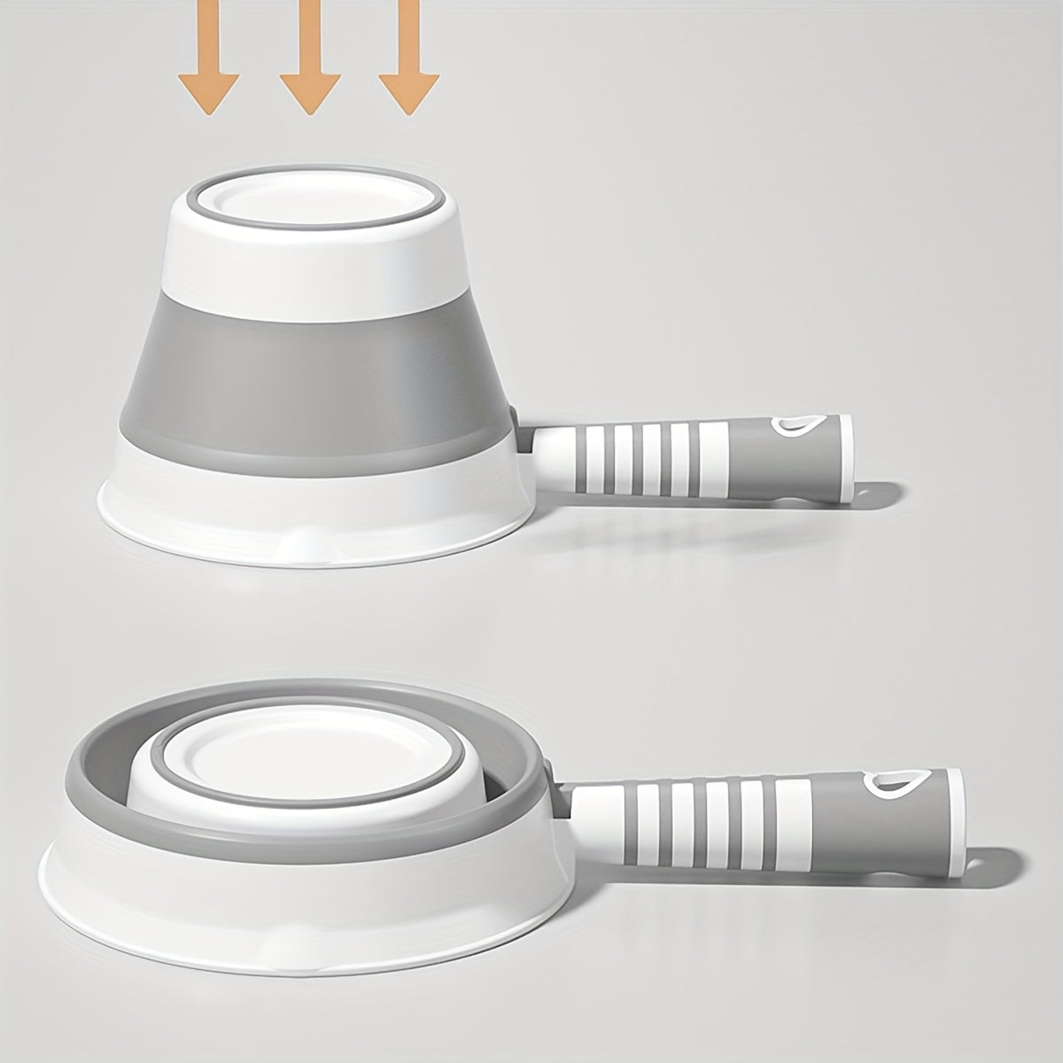 Collapsible Water Spoon Unbreakable Thickened Plastic Long Handle Kitchen Utensil