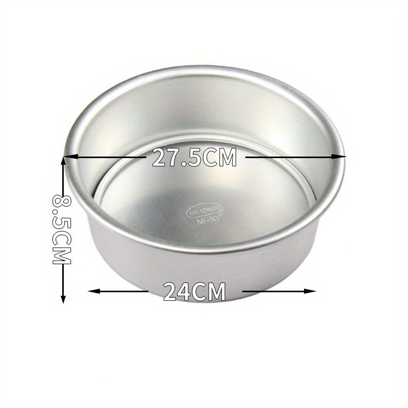 Anodized Aluminum Cake Pan with Removable Bottom, Multiple Sizes, Oven Safe