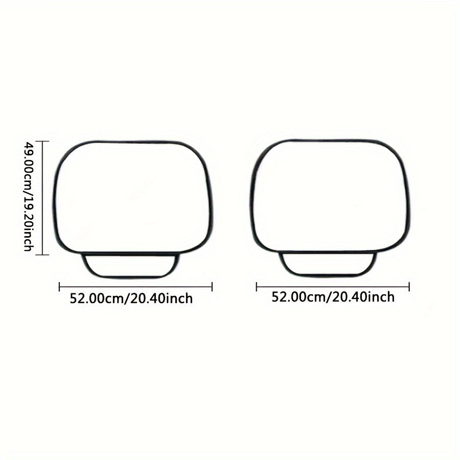 Universal Breathable PU Leather Car Seat Cushion Protector Anti-Slip Mesh Ventilation