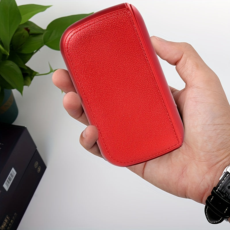 Portable Rectangular Plastic Cigarette Case Waterproof Moisture-Proof Holds 10 for Travel and Gift