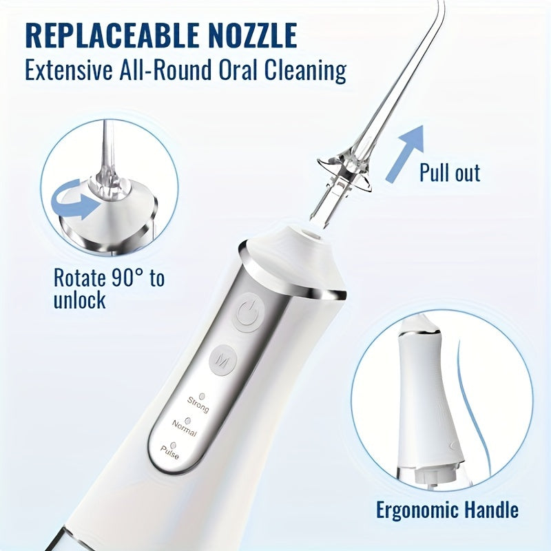 Cordless Portable Water Floss Oral Irrigator Dental Water Toothpick