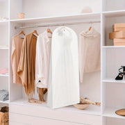 Breathable Dustproof Zippered Clothes Cover for Wedding Dresses and Gowns