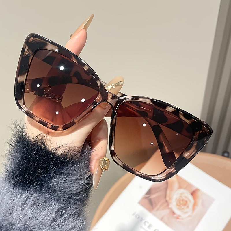 Gafas de ojo de gato rosa para mujeres y hombres, montura de plástico, lentes de policarbonato, gafas de moda