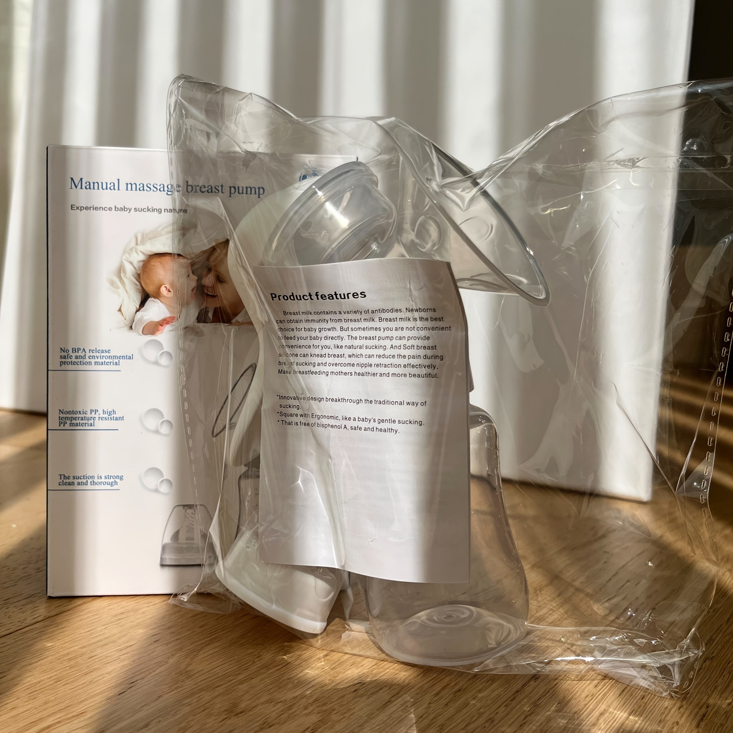 Bomba de leche para mujeres embarazadas y en postpartum, extracción de leche con succión fuerte, apoyo a la lactancia