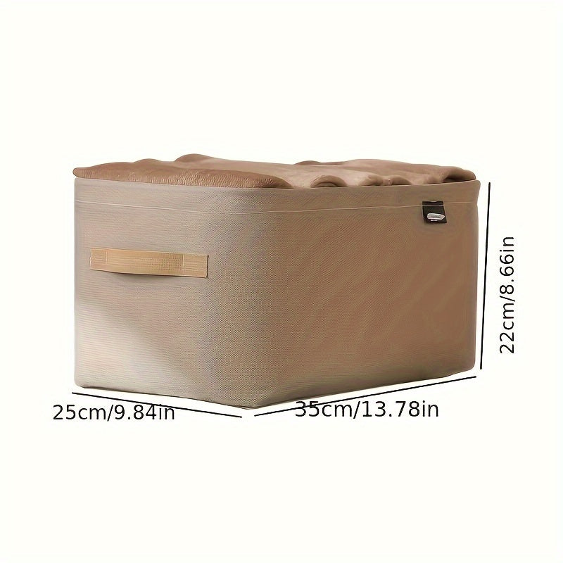 Durable Storage Box with Handles for Clothes Toys and Home Organization