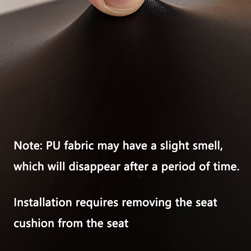 Ovqatlanish xonasi, oshxona, mehmonxona va uy bezaklari uchun suv o'tkazmaydigan PU charm stul qoplamalari.