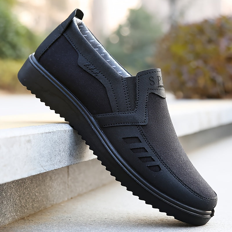 Men's Slip-On Sneakers Non-Slip Sole Casual Outdoor Sports Low Top