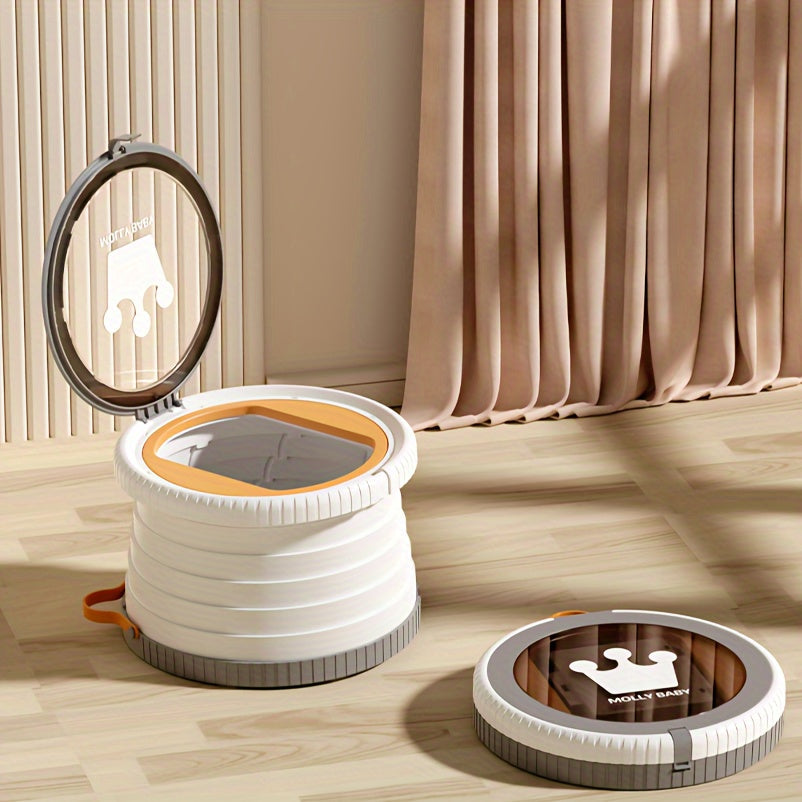 Portable Folding Toilet for Travel Camping Emergency Use with Potty Chair and Urinal Basin