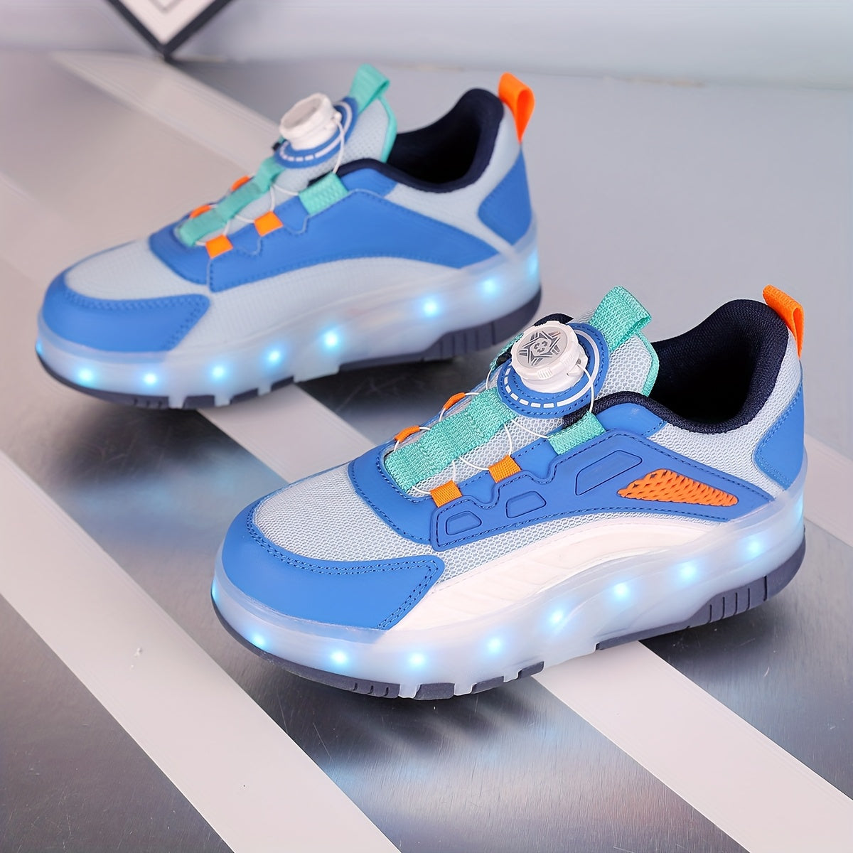 LED Shoes for Kids and Children Boys Girls Outdoor Sports and Leisure All-Season