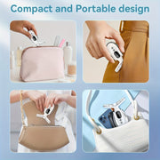 USB Rechargeable 7-Mode Facial and Neck Massager with Portable Ergonomic Design