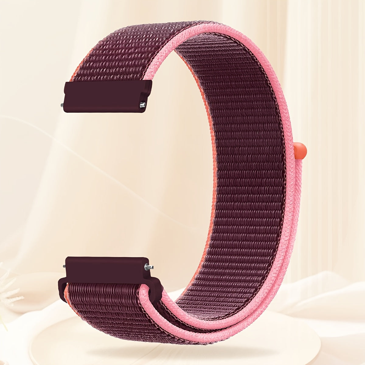 Nylon Watch Band Compatible with 20mm and 22mm Nylon Loop Straps